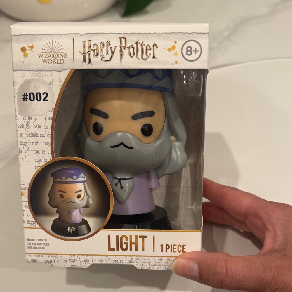 Harry Potter Dumbledore Light - Purple and Gray